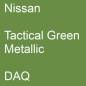 Preview: Nissan, Tactical Green Metallic, DAQ.